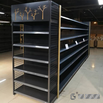 New Type OEM Convenience Store Display Shelves Gondola System